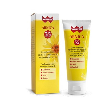 Winter Crema Arnica 35 crema ad alta concentrazione lenitiva per contusioni 100 ml Winter Crema Arnica 35 crema ad alta concentrazione lenitiva per contusioni 100 ml