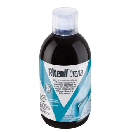 Syrio Ritenil Drena integratore drenante depurativo 500 ml Syrio Ritenil Drena integratore drenante depurativo 500 ml
