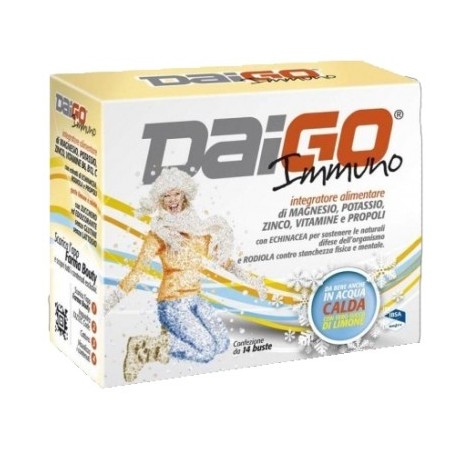 Daigo Immuno integratore multiminerale per difese immunitarie 14 bustine Daigo Immuno integratore multiminerale per difese immunitarie 14 bustine