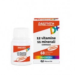 Dailyvit+ 12 Vitamine 11 Minerali integratore completo ed equilibrato 60 compresse