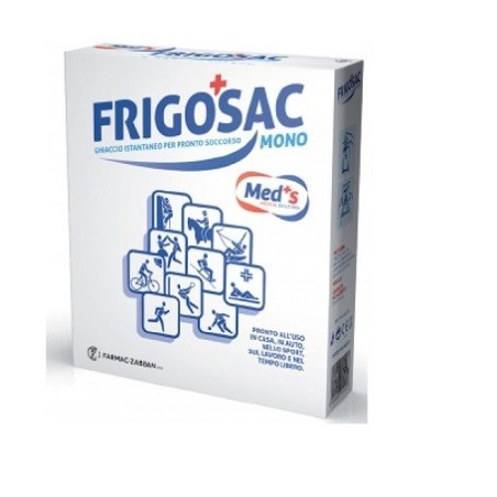 Meds Frigosac Ghiaccio istantaneo per pronto soccorso pronto all'uso 1 pezzo Meds Frigosac Ghiaccio istantaneo per pronto soccorso pronto all'uso 1 pezzo
