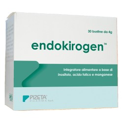 Pizeta Pharma Endokirogen integratore per fertilità femminile 30 bustine