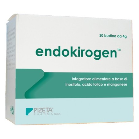 Pizeta Pharma Endokirogen integratore per fertilità femminile 30 bustine Pizeta Pharma Endokirogen integratore per fertilità femminile 30 bustine