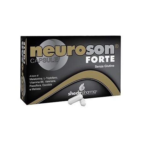 Shedir Pharma Neuroson Forte 30 Capsule - Integratore per il sonno Shedir Pharma Neuroson Forte 30 Capsule - Integratore per il sonno