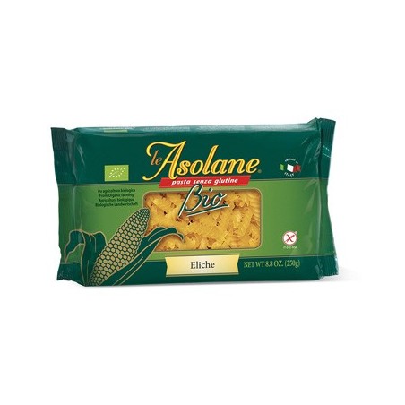 Molino Di Ferro Le Asolane Bio Eliche pasta per celiaci senza glutine 250 g Molino Di Ferro Le Asolane Bio Eliche pasta per celiaci senza glutine 250 g