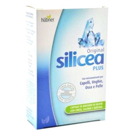 Hubner Original Silicea Plus integratore per capelli, unghie, ossa e pelle 30 capsule Hubner Original Silicea Plus integratore per capelli, unghie, ossa e pelle 30 capsule