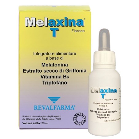 Revalfarma Melaxina T integratore per normale tono dell’umore in gocce 30 ml Revalfarma Melaxina T integratore per normale tono dell’umore in gocce 30 ml