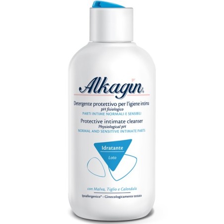 Alkagin Detergente protettivo per l'igiene intima a pH fisiologico 400 ml Alkagin Detergente protettivo per l'igiene intima a pH fisiologico 400 ml