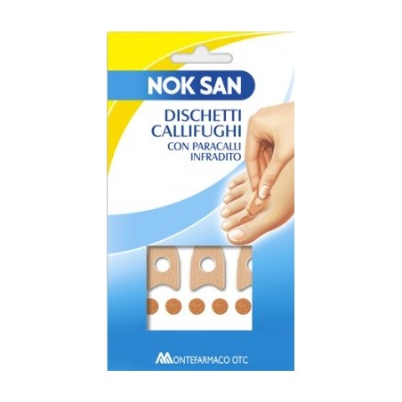 Nok San Dischetti callifughi con paracalli infradito estirpano ogni tipo di callo Nok San Dischetti callifughi con paracalli infradito estirpano ogni tipo di callo