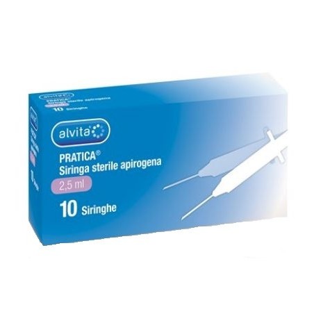 Alliance Healthcare It. Dis. Alvita Siringa 2,5 Ml 23 Gauge 10 Pezzi Alliance Healthcare It. Dis. Alvita Siringa 2,5 Ml 23 Gauge 10 Pezzi