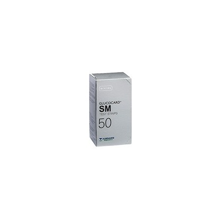 Glucocard SM strisce per la misurazione della glicemia 50 pezzi Glucocard SM strisce per la misurazione della glicemia 50 pezzi