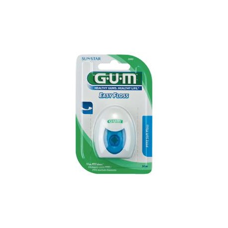 Gum Easy Floss Filo interdentale facile da inserire scorrevole resistente 30 metri