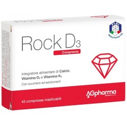 Ag Pharma Rock D3 integratore per il benessere delle ossa 45 compresse