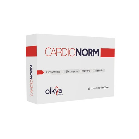 Oikya Pharma Cardionorm integratore per regolazione della pressione 30 compresse