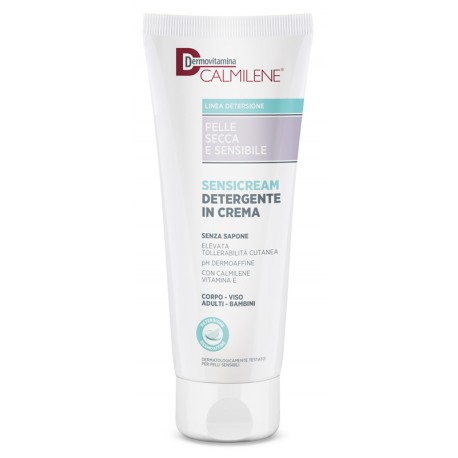 Dermovitamina Calmilene Sensicream Detergente corpo in crema per pelle sensibile 250 ml