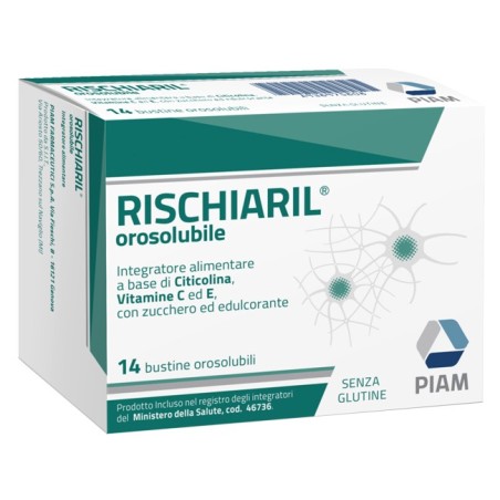 Rischiaril integratore per memoria e concentrazione 14 bustine Rischiaril integratore per memoria e concentrazione 14 bustine