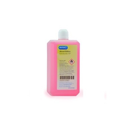 Alliance Healthcare It. Dis. Alvita Alcool Etilico Denaturato 90,1 500ml Alliance Healthcare It. Dis. Alvita Alcool Etilico Denaturato 90,1 500ml