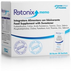 Retonix Memo integratore con edulcorante per sistema muscolare nervoso 30 bustine