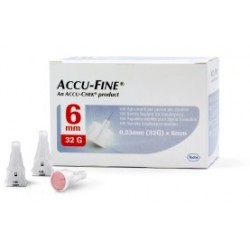Accu-Check Accu-Fine ago per penna da insulina gauge 32 x 6 mm 100 pezzi