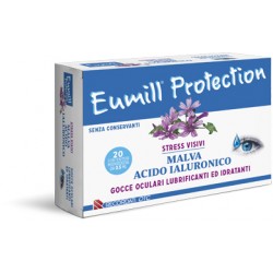 Eumill Protection Gocce lubrificanti oculari per stress visivi 20 flaconcini