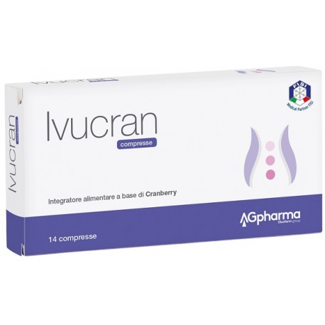 Ag Pharma Ivucran integratore per drenaggio dei liquidi corporei 14 compresse