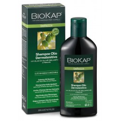 Biokap Shampoo Olio Dermolenitivo per cuoio capelluto sensibile e irritabile 200 ml