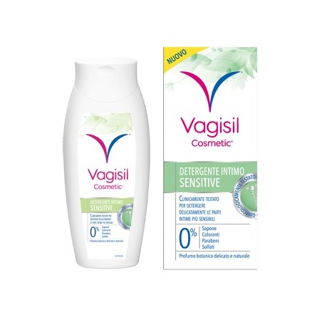 Vagisil Detergente Intimo Sensitive delicato per parti intime più sensibili 250 ml Vagisil Detergente Intimo Sensitive delicato per parti intime più sensibili 250 ml
