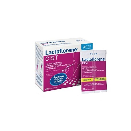Lactoflorene Cist integratore per funzionalità delle vie urinarie 20 buste