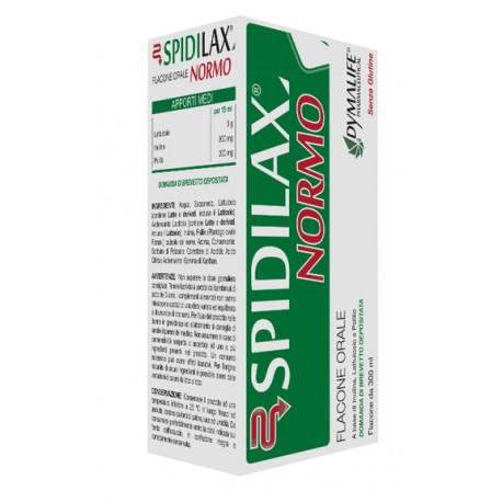 Spidilax Normo integratore per regolarità del transito intestinale 300 ml Spidilax Normo integratore per regolarità del transito intestinale 300 ml