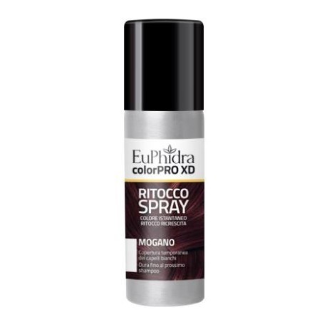 Euphidra Colorpro Xd Tintura Ritocco Spray correttore per la ricrescita capelli mogano 75 ml Euphidra Colorpro Xd Tintura Ritocco Spray correttore per la ricrescita capelli mogano 75 ml