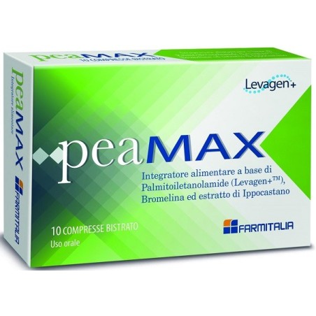 Peamax integratore antinfiammatorio per gonfiore ed edema 10 compresse
