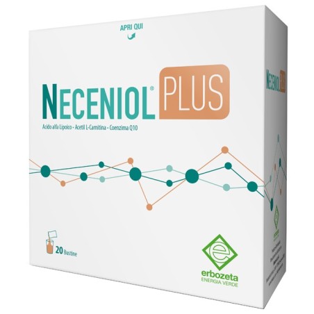 Erbozeta Neceniol Plus integratore antiossidante 20 bustine Erbozeta Neceniol Plus integratore antiossidante 20 bustine