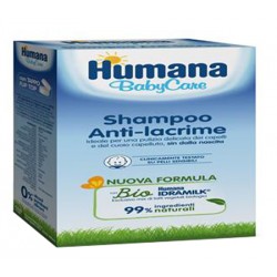 Humana BabyCare Shampoo Anti-lacrime per detersione dei capelli dei bambini 200 ml