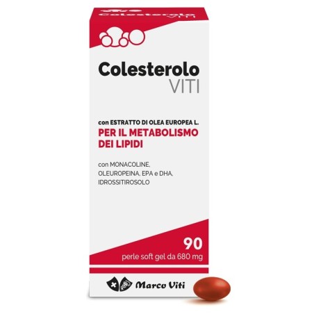Colesterolo Viti per il Metabolismo dei Lipidi 90 perle Colesterolo Viti per il Metabolismo dei Lipidi 90 perle