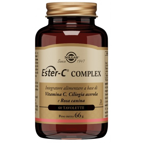 Solgar Ester C Complex 60 Tavolette-Integratore per difese immunitarie