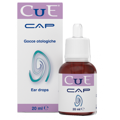 Cue Cap Gocce Otologiche soluzione otologica per rimozione del cerume 20 ml