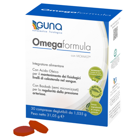 Guna Omegaformula integratore per stanchezza e fatica 30 compresse Guna Omegaformula integratore per stanchezza e fatica 30 compresse