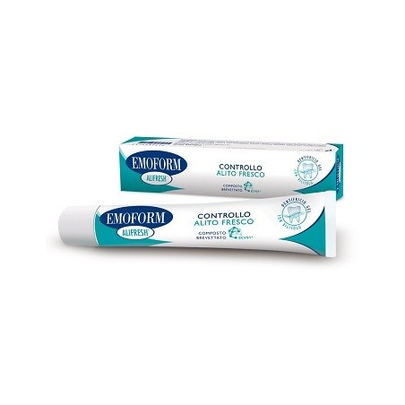 Emoform Alifresh Controllo Alito Fresco Dentifricio rinfrescante 75 ml Emoform Alifresh Controllo Alito Fresco Dentifricio rinfrescante 75 ml