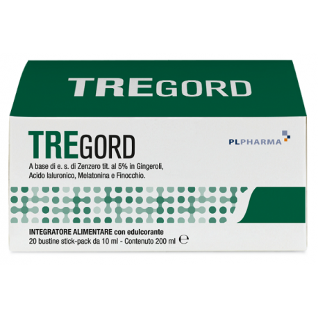 Gammapharma Tregord integratore contro i gas intestinali 20 stick pack 10 ml