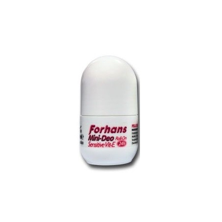 Forhans Cosmetic Roll-on Sensitive Vit E deodorante 24 ore di freschezza 50 ml Forhans Cosmetic Roll-on Sensitive Vit E deodorante 24 ore di freschezza 50 ml