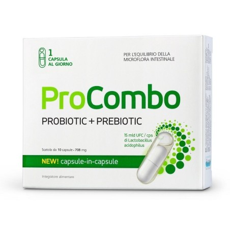 Visislim Procombo integratore per l'equilibrio della flora intestinale 10 capsule Visislim Procombo integratore per l'equilibrio della flora intestinale 10 capsule
