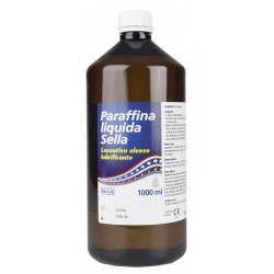 Sella Paraffina Liquida Lassativo Oleoso Lubrificante per Stipsi Occasionale 1L