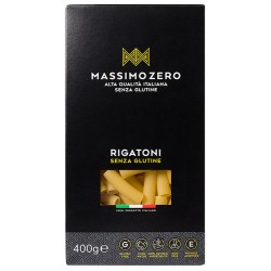 Massimo Zero Rigatoni senza glutine additivi OGM free 400 g