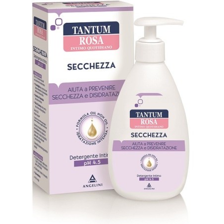 Tantum Rosa Secchezza Detergente intimo per disidratazione 200 ml Tantum Rosa Secchezza Detergente intimo per disidratazione 200 ml