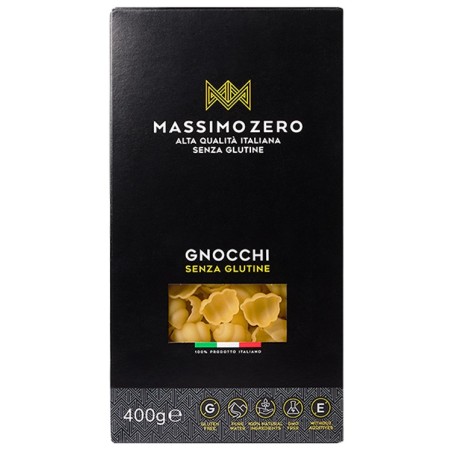 Massimo Zero Gnocco senza glutine pasta senza additivi OGM free 400 g Massimo Zero Gnocco senza glutine pasta senza additivi OGM free 400 g