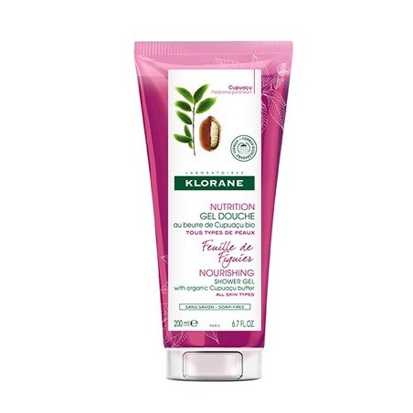 Klorane Gel doccia nutriente delicato profumo Foglie di Fico 200 ml Klorane Gel doccia nutriente delicato profumo Foglie di Fico 200 ml