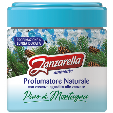 Zanzarella profumatore per ambienti antizanzare fragranza naturale pino di montagna 170 g