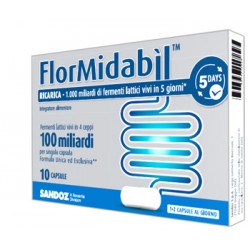 Sandoz Flormidabil Ricarica integratore a base di fermenti lattici vivi 10 capsule