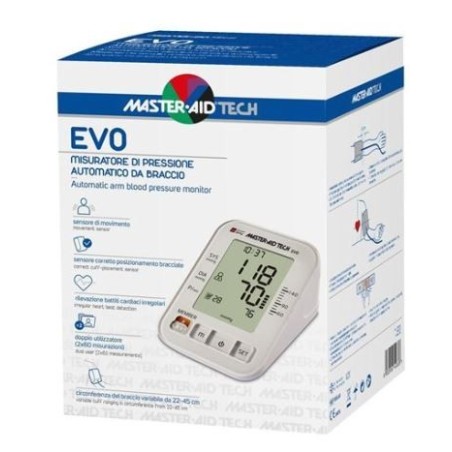 Master Aid Tech Misuratore di pressione da braccio automatico facile da usare Master Aid Tech Misuratore di pressione da braccio automatico facile da usare