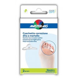 Master Aid Cuscinetto correzione dita a martello protezione in gel taglia small 2 pezzi